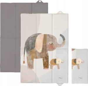 CEBA 305-000-781 Składana mata do przewijania 40x60 Basic Elephant Family 1