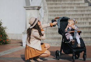 4 BABY Wózek spacerowy STINGER PRO KHAKI 11