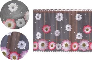 Firanka Gerbera wysokość 70 cm DomoweTekstylia | WNG583 070 1
