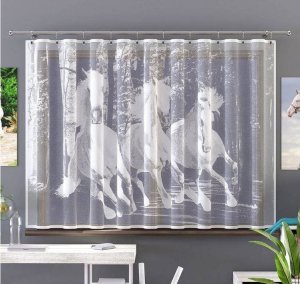 Firanka Horses 250 x 150 cm DomoweTekstylia | WN36H6 150 2