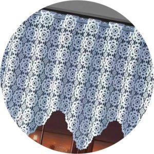 Firanka Alina wysokość 90 cm DomoweTekstylia | WN049A 090 4