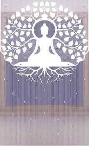 Firanka Drzewo Bodhi 100 x 165 cm DomoweTekstylia | WN64DB 165 3