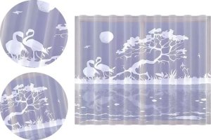 Firanka Kataleja 180 x 160 cm DomoweTekstylia | WN040K 160 1