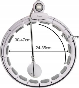 Trizand Hula hop z licznikiem (25254) 3