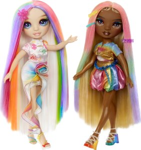 MGA Rainbow High Hair Chalk & Style Doll - Meline (Gold) 11