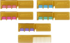 MGA Rainbow High Hair Chalk & Style Doll - Meline (Gold) 7