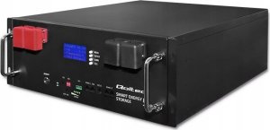 Qoltec Stabilny Magazyn energii LiFePO4 do RACK | 5.12kWh | 51.2V | 100Ah | BMS | LCD 1