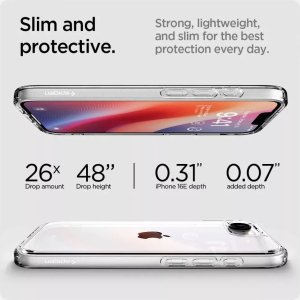 Spigen Etui do iPhone 16e Ultra Hybrid Crystal Clear 11