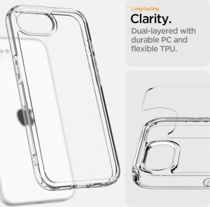 Spigen Etui do iPhone 16e Ultra Hybrid Crystal Clear 7