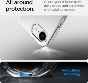 Spigen Etui do iPhone 16e Ultra Hybrid Crystal Clear 9