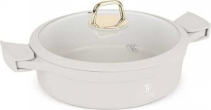 PŁASKI GARNEK TYTANOWY Z POKRYWĄ 28cm BERLINGER HAUS BH-7785 SAHARA 11