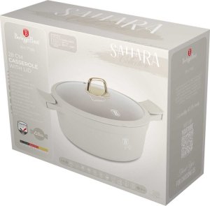 GARNEK TYTANOWY Z POKRYWĄ 28cm BERLINGER HAUS BH-7788 SAHARA 12