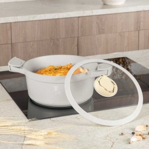 GARNEK TYTANOWY Z POKRYWĄ 28cm BERLINGER HAUS BH-7788 SAHARA 2