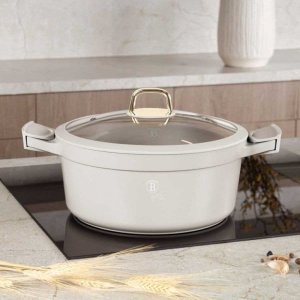 GARNEK TYTANOWY Z POKRYWĄ 28cm BERLINGER HAUS BH-7788 SAHARA 23