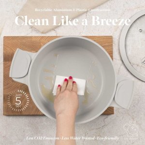 GARNEK TYTANOWY Z POKRYWĄ 28cm BERLINGER HAUS BH-7788 SAHARA 6