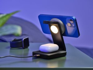 Trust Viro Słuchawki, Zestaw słuchawkowy, Smartfon, Smartwatch Czarny USB Bezprzewodowe ładowanie 15