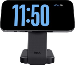 Trust Viro Słuchawki, Zestaw słuchawkowy, Smartfon, Smartwatch Czarny USB Bezprzewodowe ładowanie 6