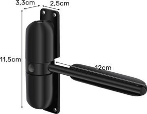 Samozamykacz do drzwi i furtek 25075 2