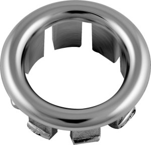 Rozeta walcowa do baterii, chrom 2