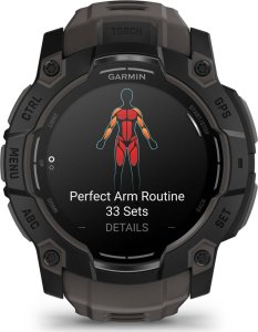 Zegarek sportowy Garmin Instinct 3 AMOLED - 50mm Czarny (010-03020-00) 3