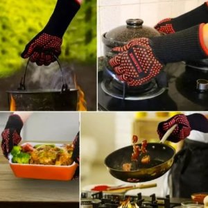 Rękawice do grilla żaroodporne 25416 11