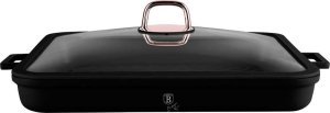 PATELNIA TYTANOWA Z POKRYWĄ 34x34cm BERLINGER HAUS BH-7789 BLACK ROSE 3