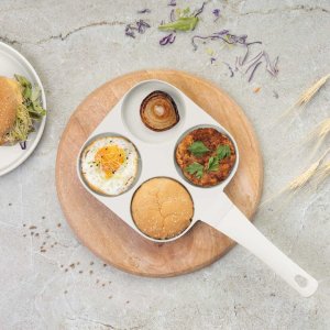 PATELNIA TYTANOWA 26cm DO HAMBURGERÓW JAJEK BERLINGER HAUS BH-7798 SAHARA 7