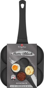 PATELNIA TYTANOWA 26cm DO HAMBURGERÓW JAJEK BERLINGER HAUS BH-7797 BLACK ROSE 9