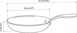 Patelnia Tefal 24cm 16