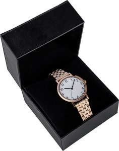 Gino Rossi Pudełko na zegarek czarno-czerwone PBES-1 3