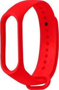 Pasek silikonowy do Xiaomi 5/6 - czerwony 1