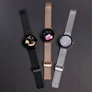 SMARTWATCH ZEGAREK DAMSKI ROZMOWY MENU PL CIŚNIENIE POWIADOMIENIA 2 paski 7