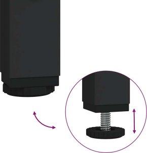 Kosz na pranie vidaXL Kosz na pranie 1 komora z półką, przydymiony dąb 9