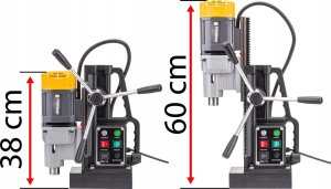 Wiertarka MAGNETYCZNA Gwintarka 2100W 50mm MT3 MT2 PM-WM-2100T 3