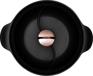 GARNEK TYTANOWY HOT POT Z POKRYWĄ 30cm BERLINGER HAUS BH-8627 BLACK ROSE 2