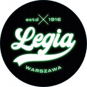 Legia Warszawa naklejka wlepka vlepka klubowa LEGIA 1916 1