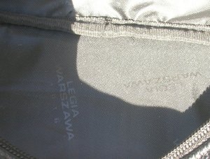 Legia Warszawa duża solidna kosmetyczka klubowa materiałowa 4