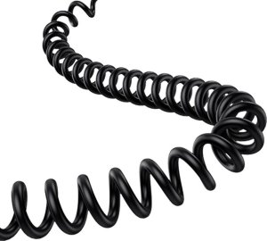 Baseus Okrągła plastikowa ładowarka samochodowa (U+C) + kabel C&L 60W Czarny 3