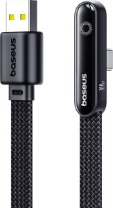 Baseus Kabel szybkiego ładowania MVP 3 USB-A do USB-C 100W 1m Czarny 1
