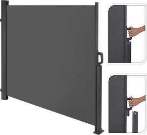 MARKIZA OGRODOWA BOCZNA NA TARAS REGULOWANA 1,6x3M 1