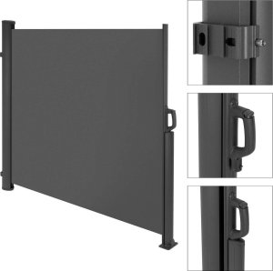 MARKIZA OGRODOWA BOCZNA NA TARAS REGULOWANA 1,4x3M 4