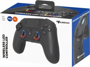 Subsonic Black PS4 SA56391 1