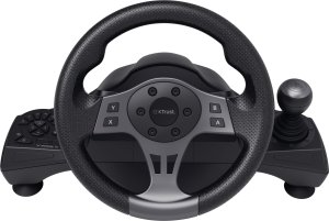 Trust GXT 289 Movi Czarny USB Kierownica + pedały Nintendo Switch, PlayStation 4, Xbox One S, Xbox One X, Xbox Series S, Xbox Series X 4