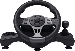 Trust GXT 289 Movi Czarny USB Kierownica + pedały Nintendo Switch, PlayStation 4, Xbox One S, Xbox One X, Xbox Series S, Xbox Series X 6
