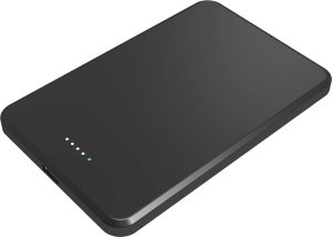 Powerbank eStuff eSTUFF ES641100 bank mocy 5000 mAh Bezprzewodowe ładowanie Czarny 3