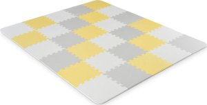 KINDERKRAFT Mata piankowa puzzle LUNO yellow 1