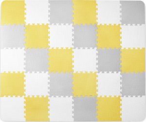 KINDERKRAFT Mata piankowa puzzle LUNO yellow 5