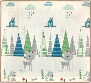 MILLY MALLY Mata piankowa składana Play Deer T1 2