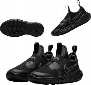 NOWE BUTY DZIECIĘCE NIKE FLEX RUNNER 2 PSV DJ6040-001 r.30 CZARNE 2