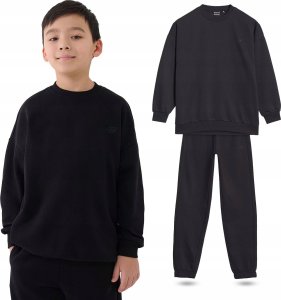DRES DZIECIĘCY 4F BLUZA SPODNIE ZESTAW SPORTOWY KOMPLET AW24U040 r.158/164 1
